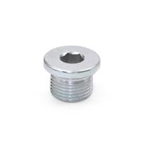 DIN 908 Threaded Plug Steel Zinc-Plated